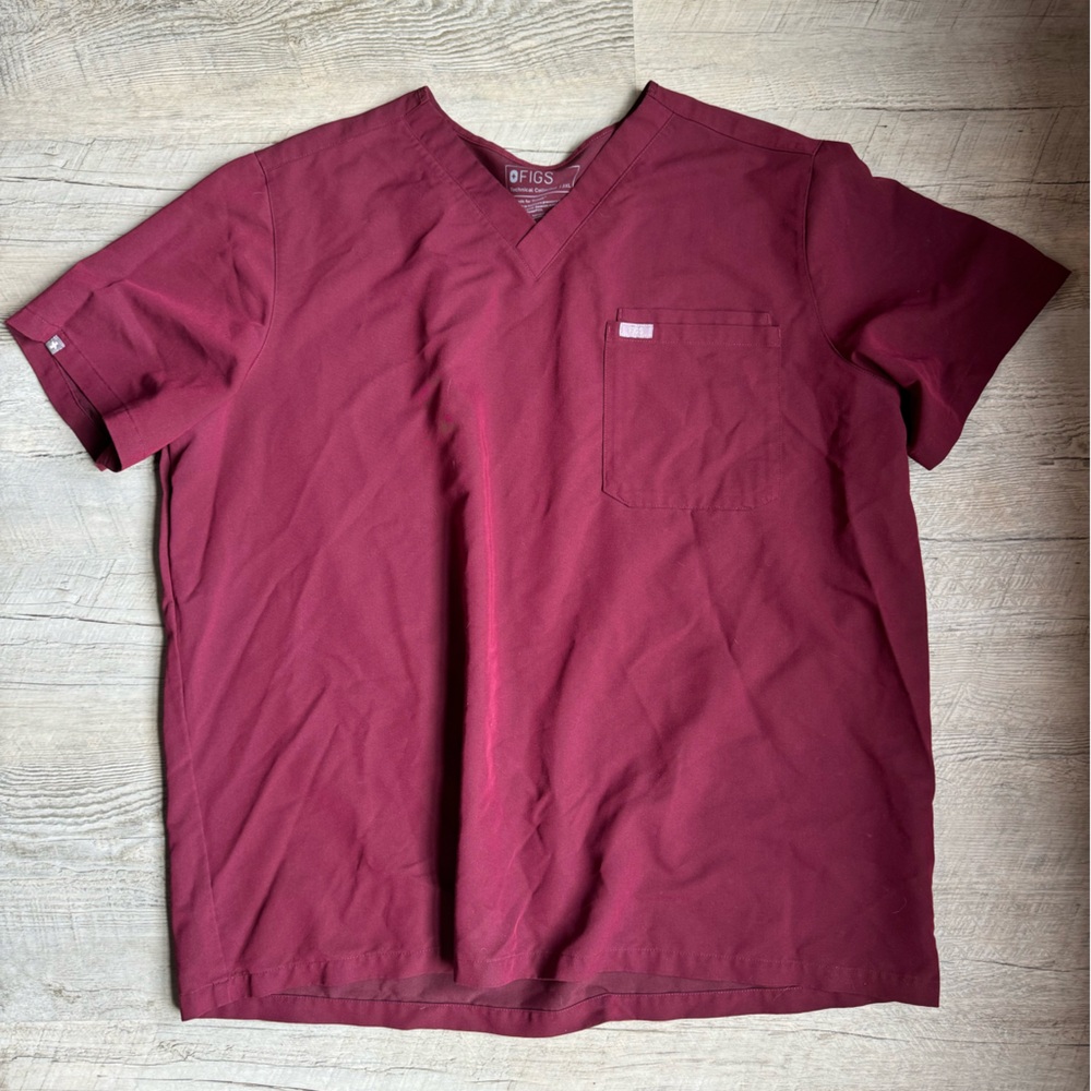 Mens Figs Scrub Top 3XL